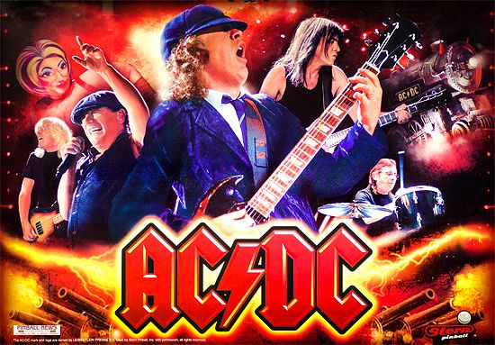 AC/DC (Pro) backglass