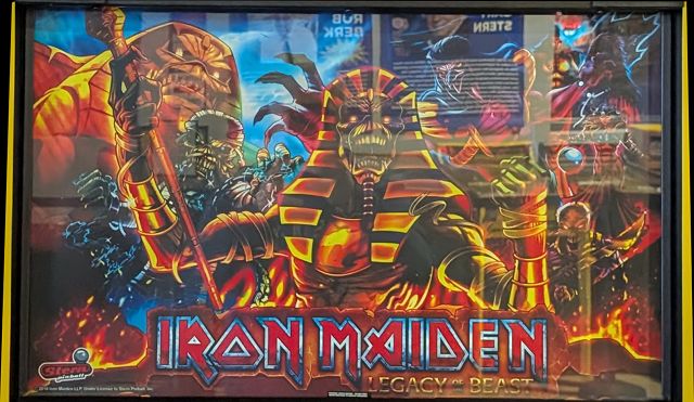 Iron Maiden: Legacy of the Beast (Premium) backglass