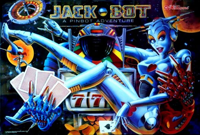 Jack•Bot backglass