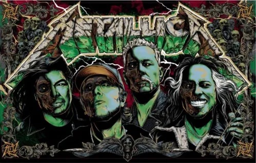 Metallica Remastered (Premium) backglass
