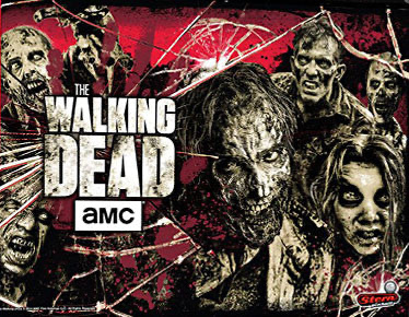 The Walking Dead (Pro) backglass